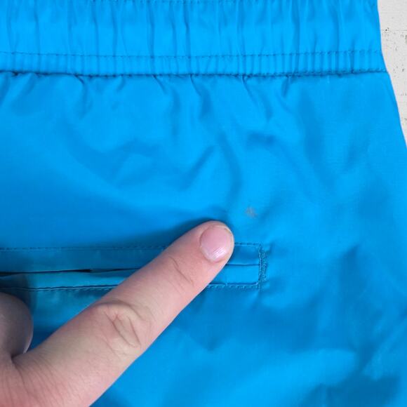 80s Vintage Eddie Bauer Blue Ripstop Windbreaker Jacket Straight Pant Size Large - Picture 13 of 15